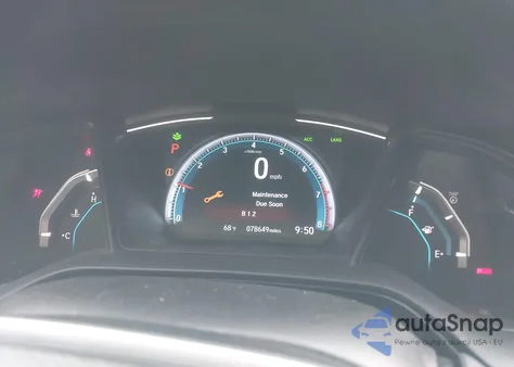 2019 Honda Civic Lx из США, поврежденный, VIN 2HGFC2F61KH589844